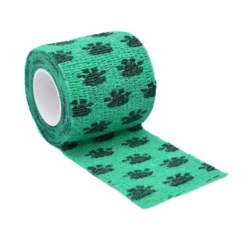 বিশুদ্ধ তুলা স্ব-আঠালো সমন্বিত ইলাস্টিক ব্যান্ডেজ দ্রুত এবং সহজ যে কোনো জায়গায় প্রয়োগের জন্য