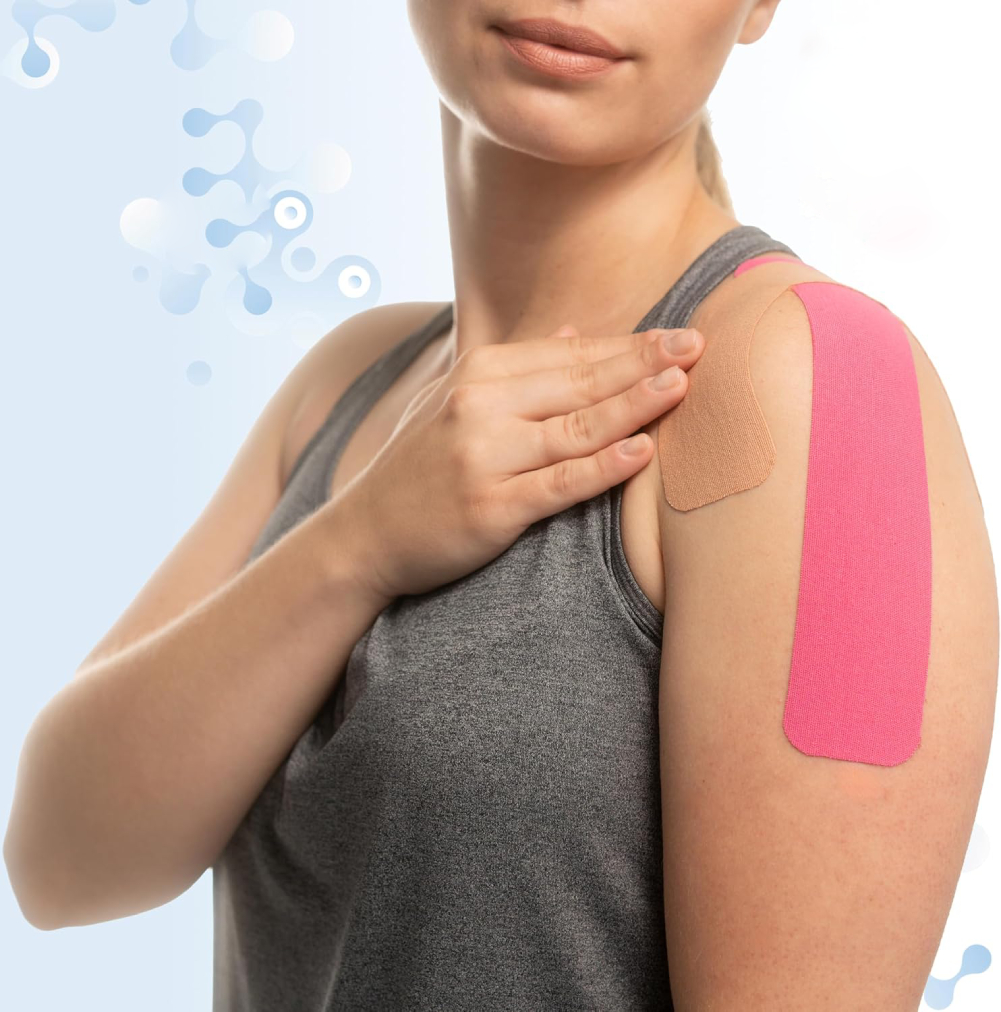 ক্রীড়া জন্য প্রাক-কাট Kinesiology টেপ
