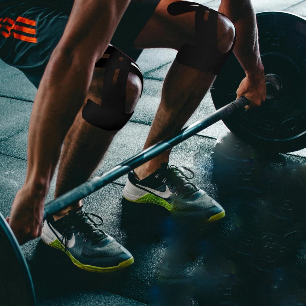 হাঁটু জন্য প্রাক-কাট Kinesiology টেপ পেশী প্যাচ