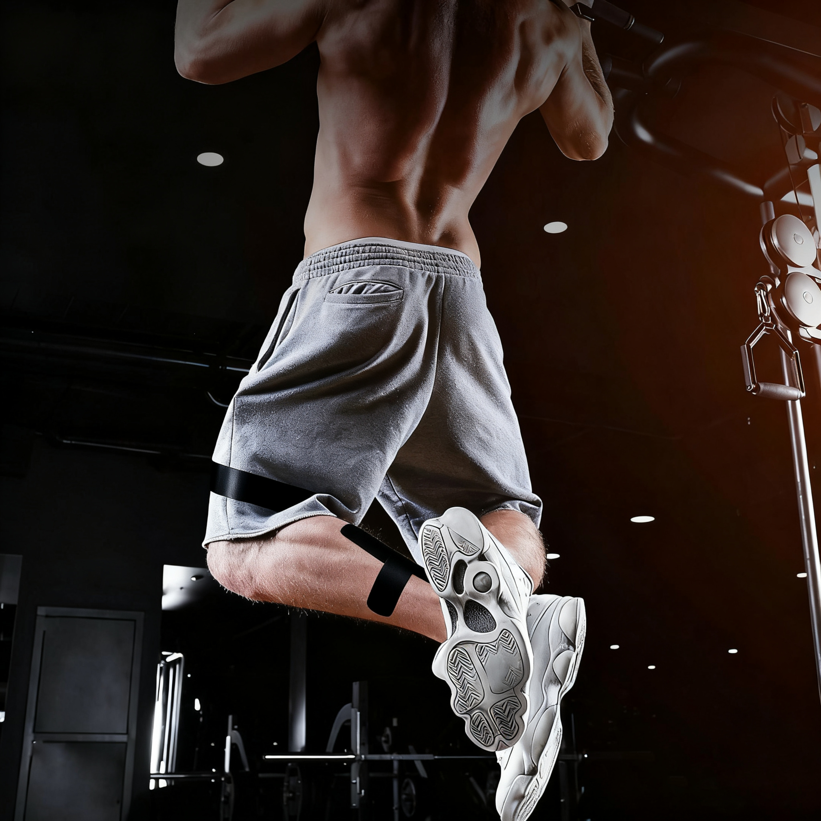 বাছুরের জন্য প্রি-কাট কাইনসিওলজি টেপ পেশী প্যাচ